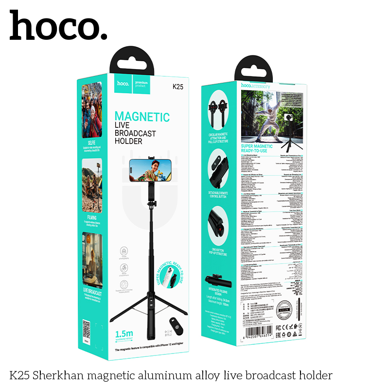 Gậy chụp hình, giá đỡ live sream Hoco K25