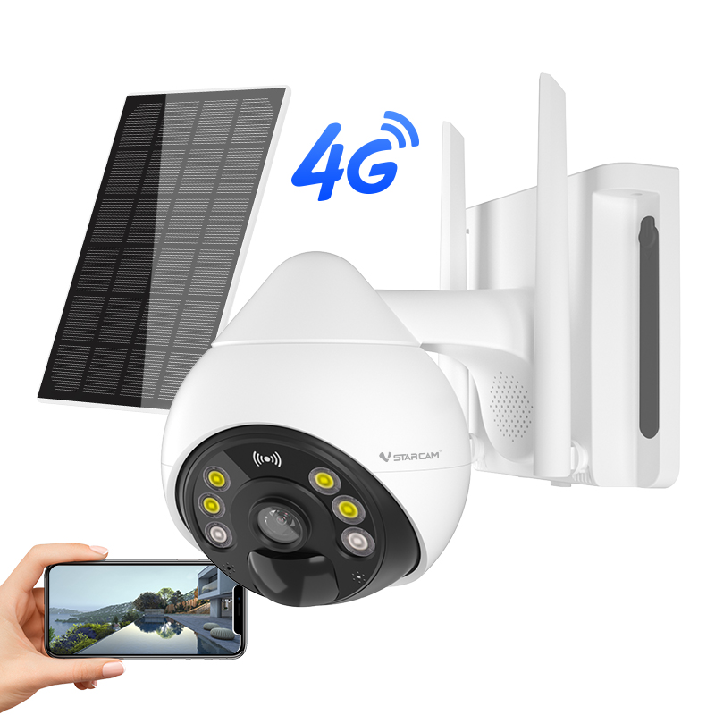 Camera ip Vstarcam BG69 Năng lượng mặt trời