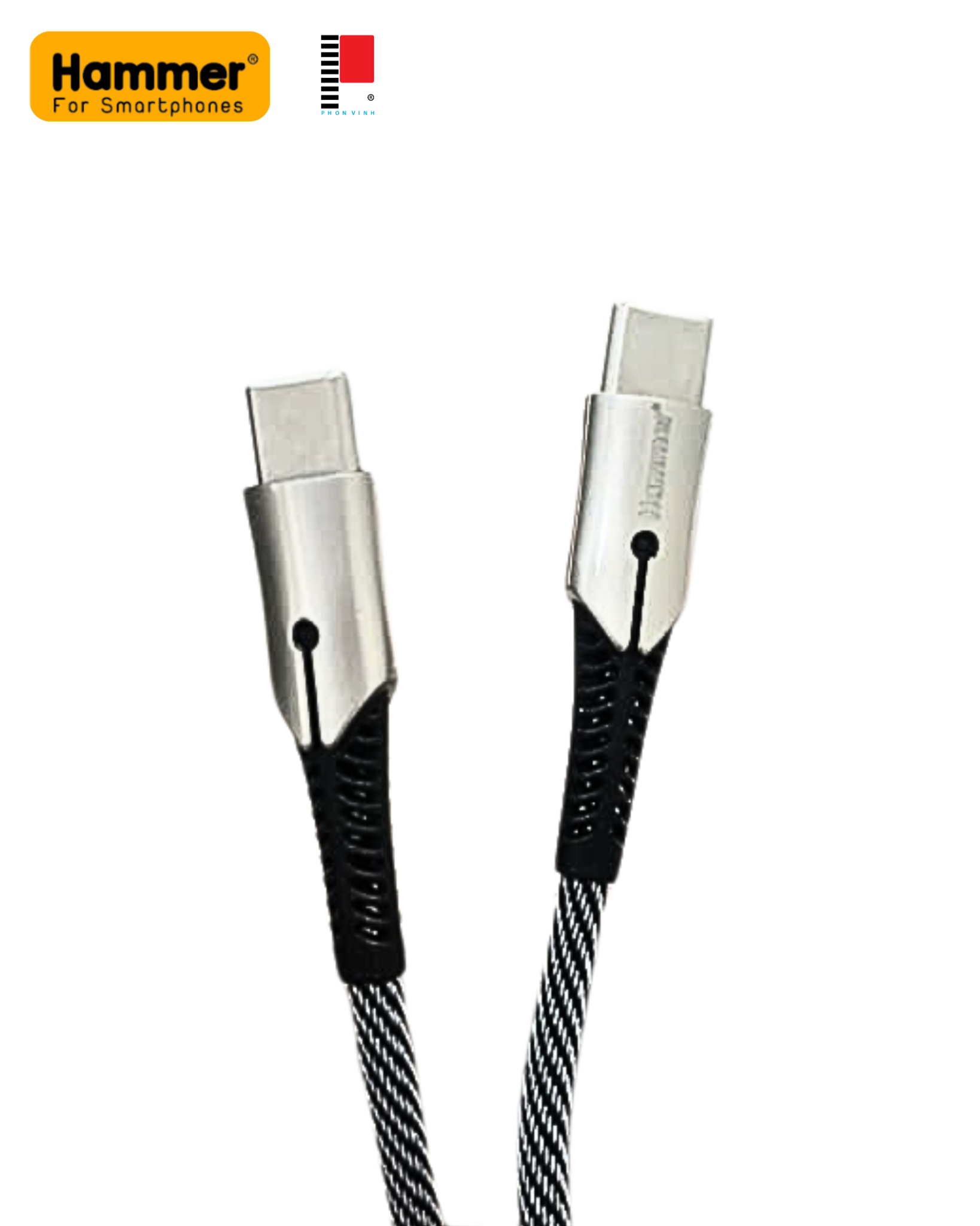 Cáp Sạc Hammer C13,14,15 typeC-typeC