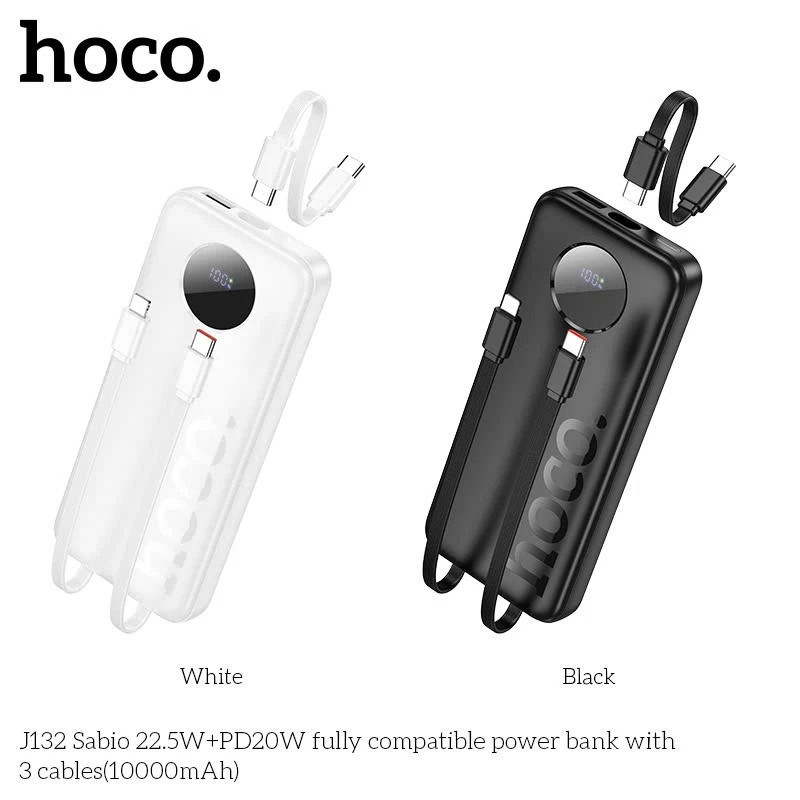 Pin sạc dự phòng Hoco J132B 30.000 mah PD22.5w