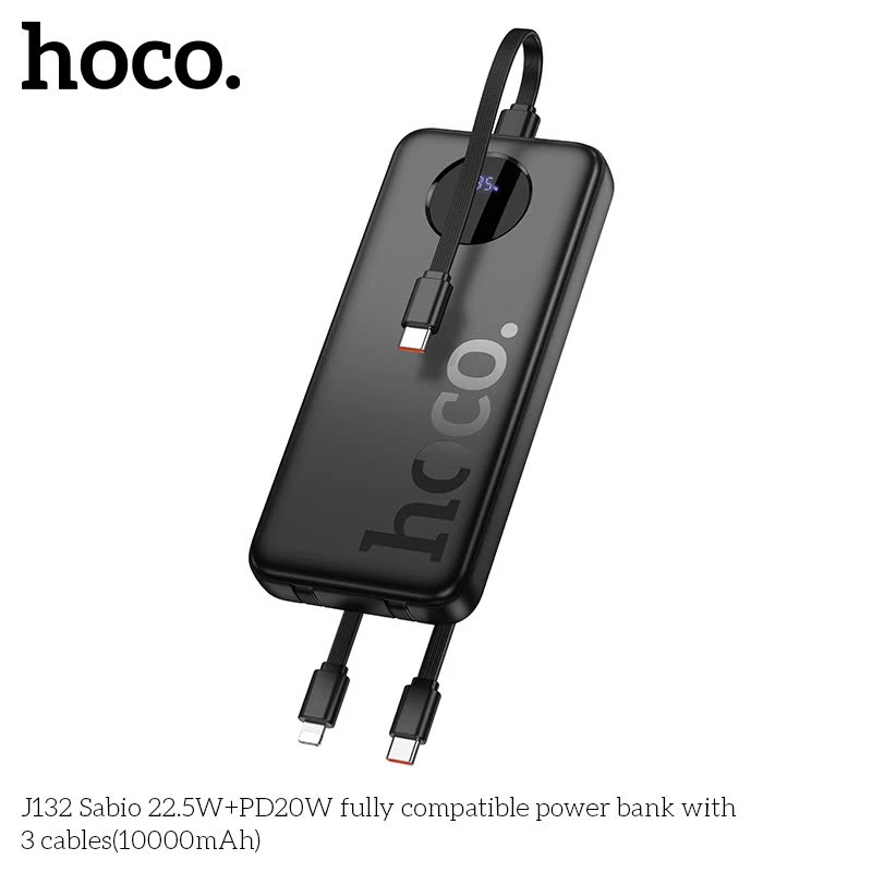Pin sạc dự phòng Hoco J132B 30.000 mah PD22.5w
