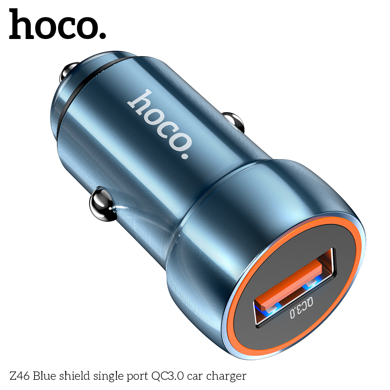 Cốc Sạc Ô Tô Hoco Z46