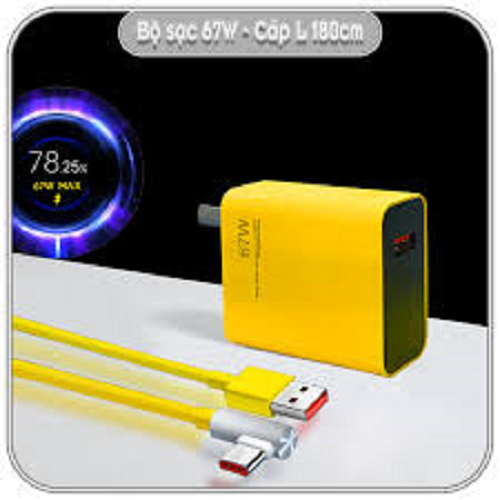 Bộ Sạc Xiaomi Turbo 67w đầu typeC ngang