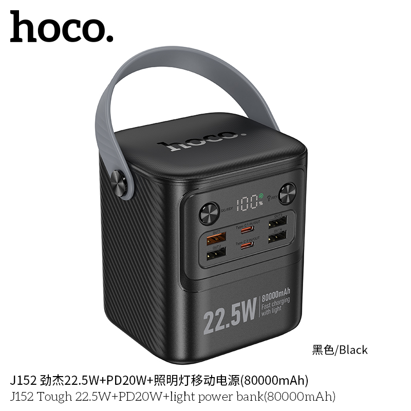 Pin sạc dự phòng Hoco J152A 80.000mah 22,5w