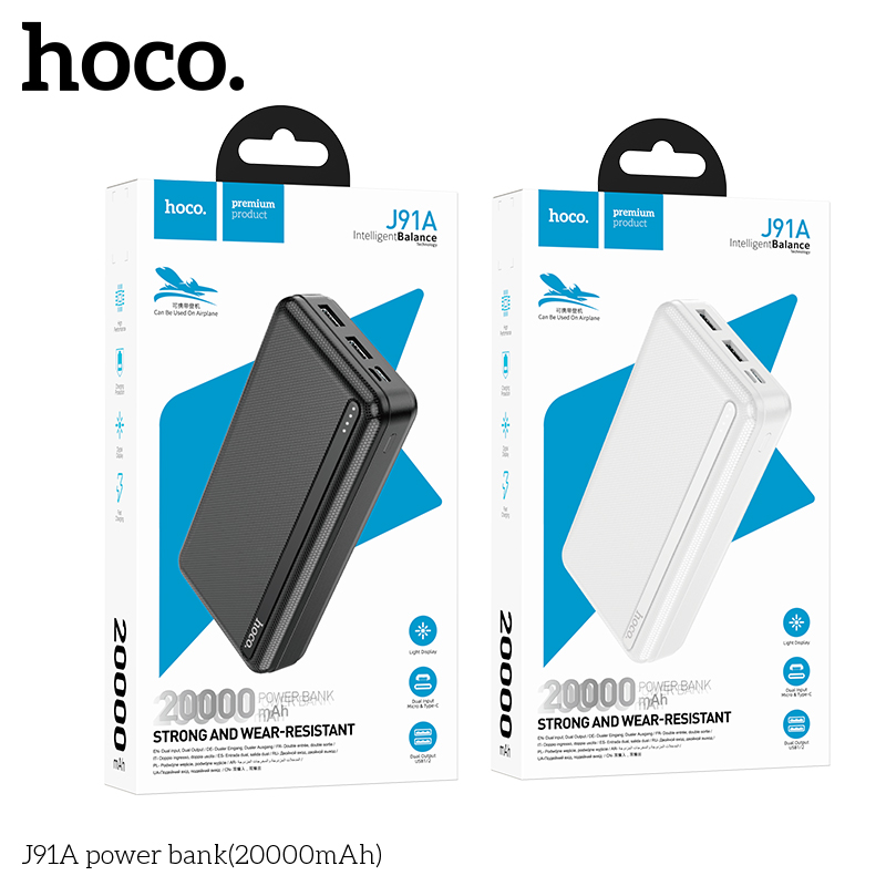 Pin Sạc dự phòng Hoco J91A -20000mah