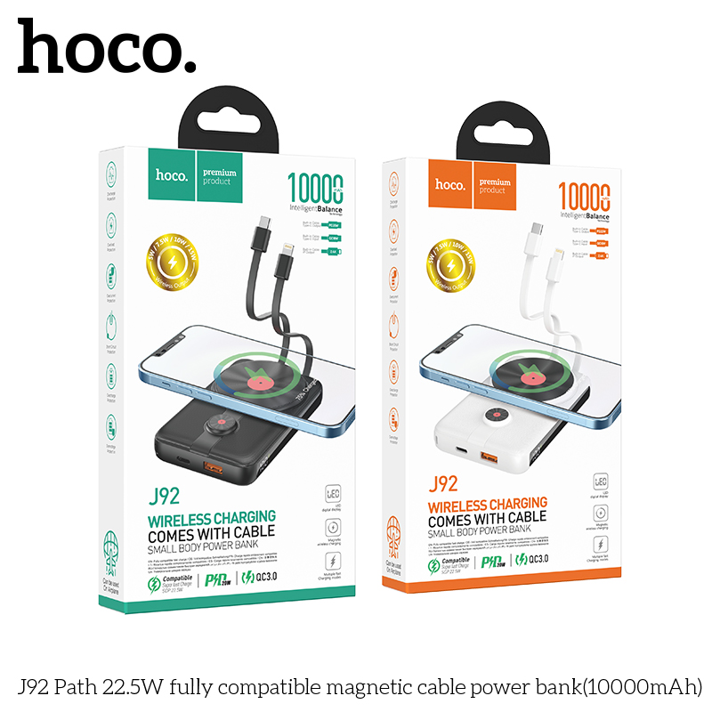Pin Sạc dự phòng Hoco J92 10.000mah 22.5w Trọng phú mobile