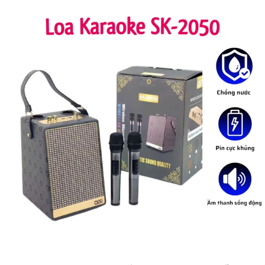 Loa bluetooth Karaok Qixi S2050