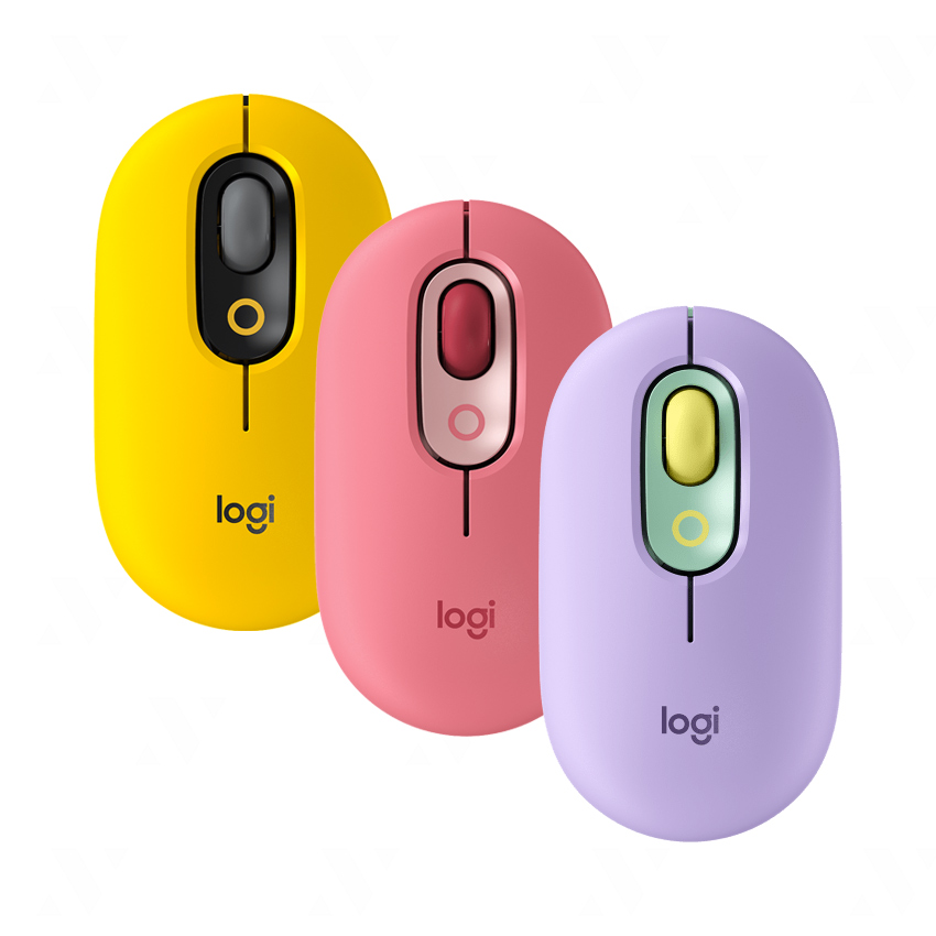 Chuột Bluetooth Không Dây Mini Logitech Emoji POP