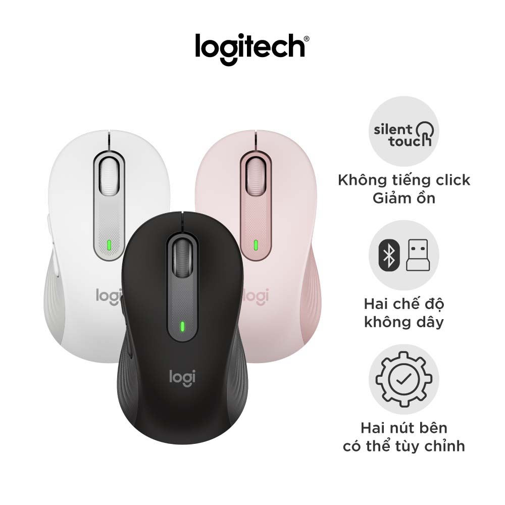 Chuột Bluetooth Không Dây Mini Logitech M650