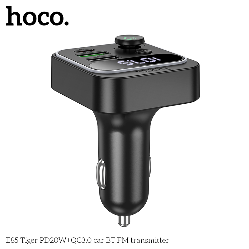 Sạc ô tô kiêm Máy phát FM BT Hoco E85 pd20w