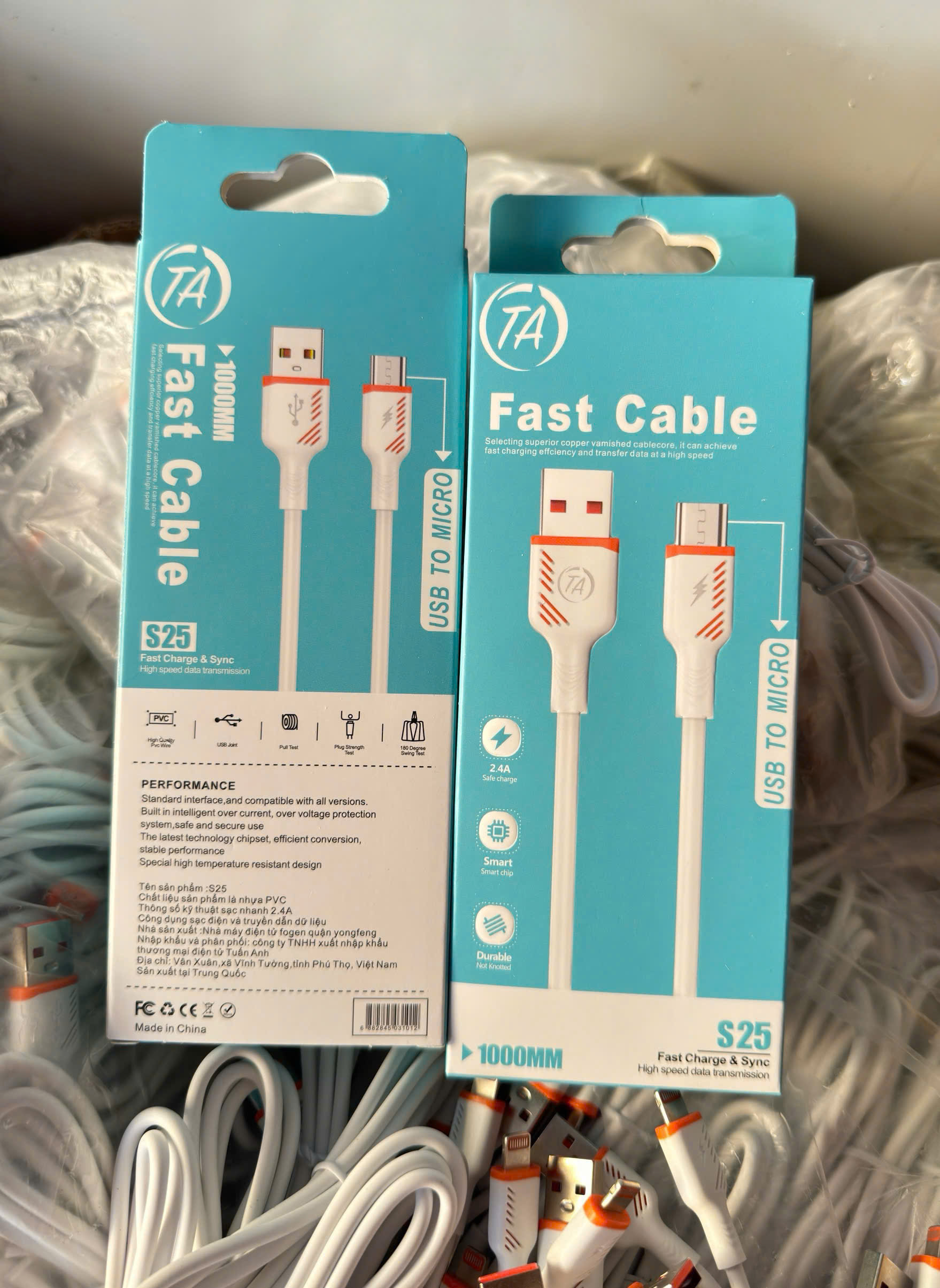 Cáp sạc USB-Micro TA S25 20k