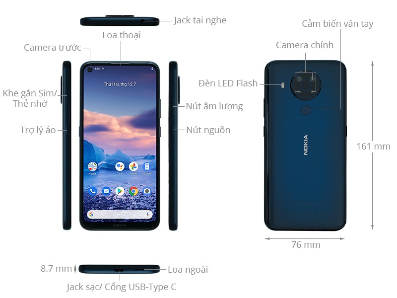 Nokia 5.4 128gb cũ