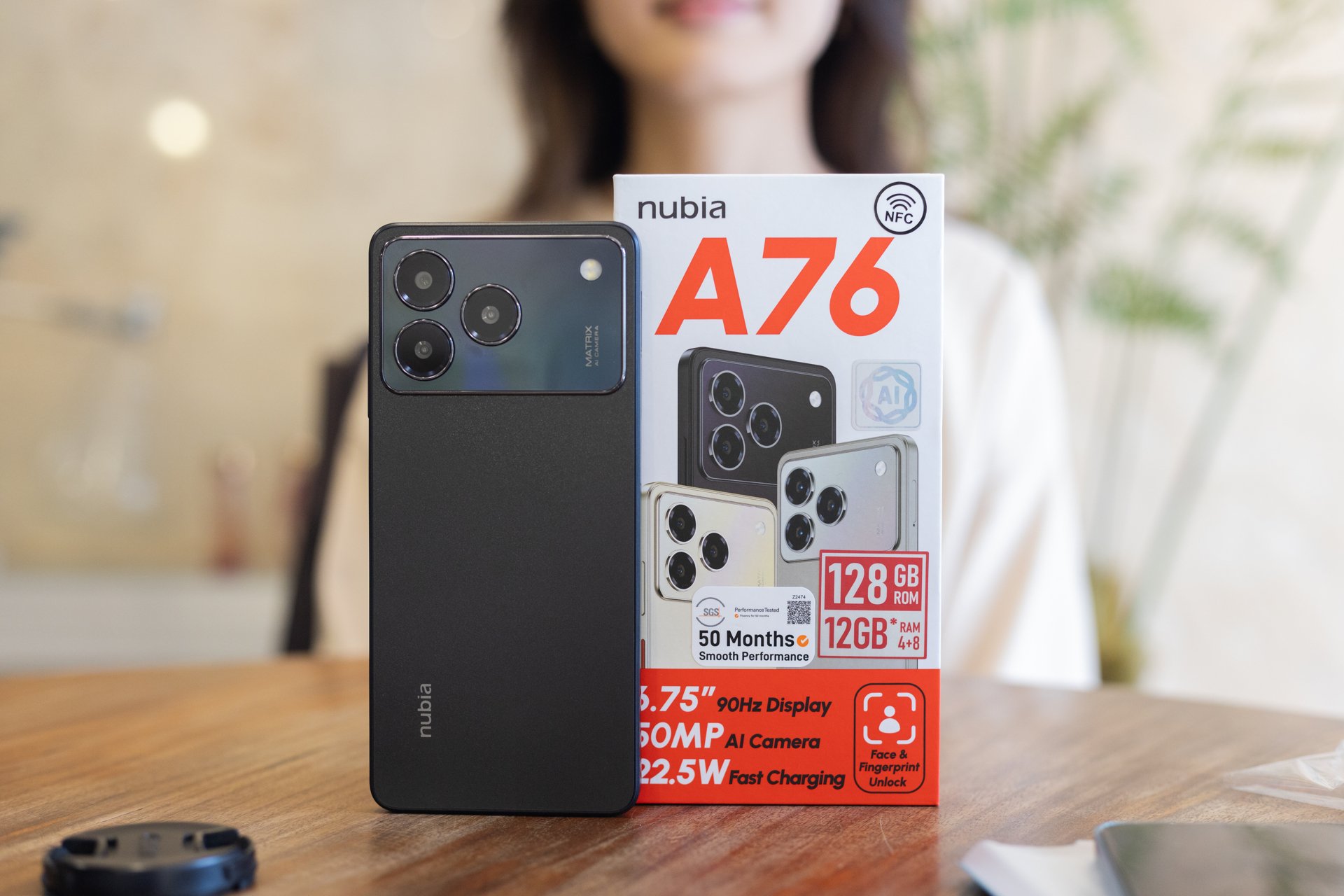 ZTE Nubia A76 mới chính hãng