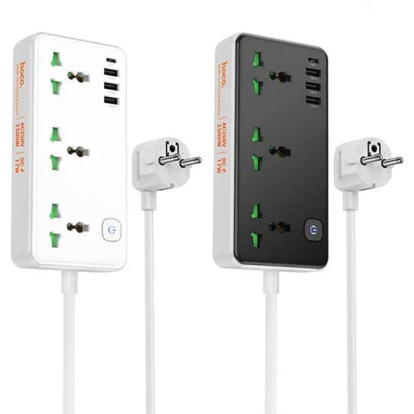 Ổ cắm đa năng Hoco AC7A (1C2A)