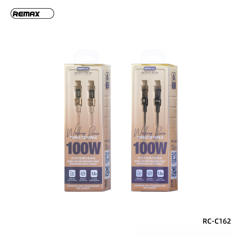 Cáp Sạc Nhanh 100W Remax RC-C162 TypeC-TypeC