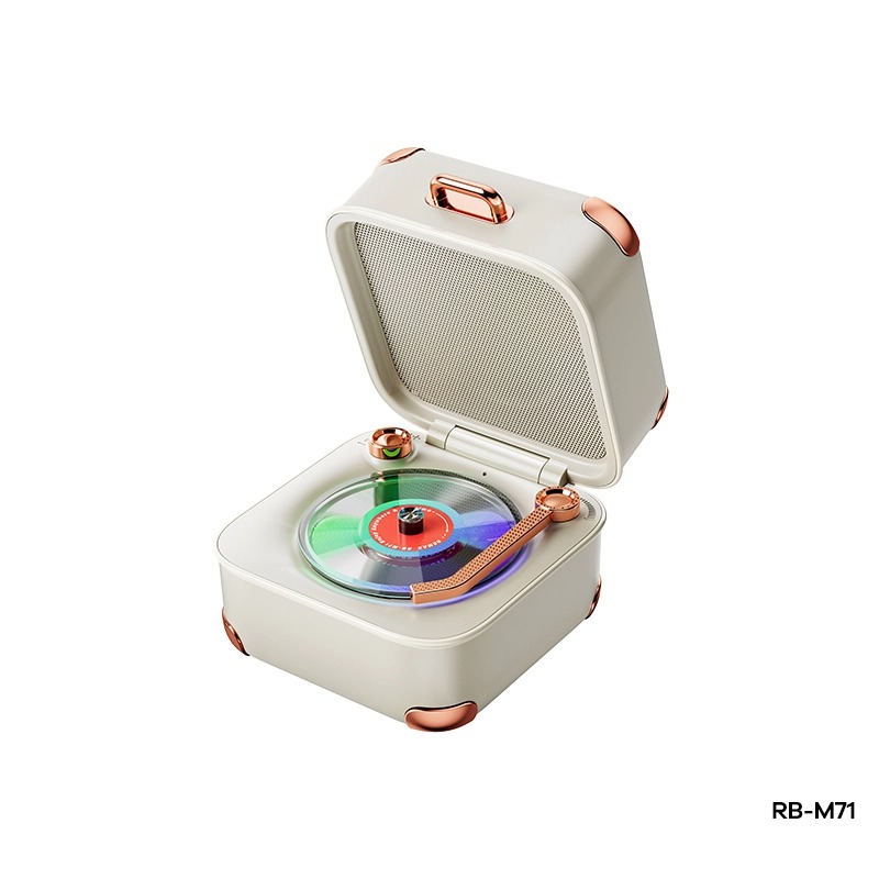 Loa Bluetooth Cổ Điển Bàn Xoay Remax M71