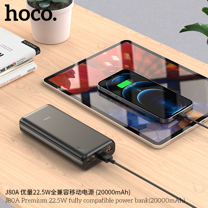 Pin sạc nhanh dự phòng Hoco J80A 20.000mah