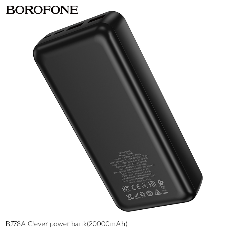 Pin sạc dự phòng Borofone BJ78A 20.000mah