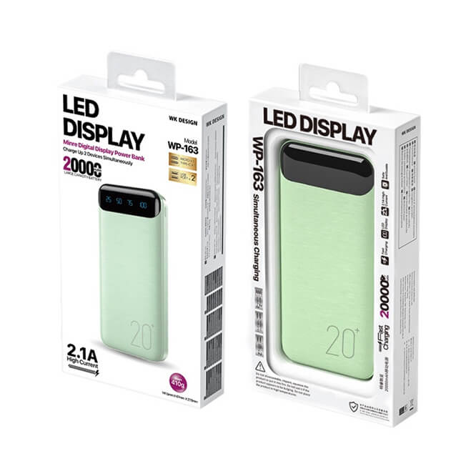 Pin Dự Phòng WEKOME WP-163 20.000Mah