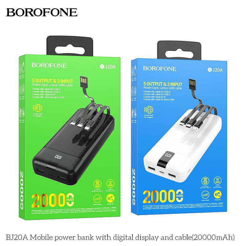 Pin Sạc dự phòng Borofone BJ20 -10000mah