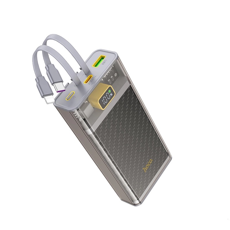 Pin sạc dự phòng Hoco J104A trong suốt 20.000mah