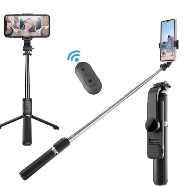 Gậy chụp hình Bluetooth Q07 có đèn - 150
