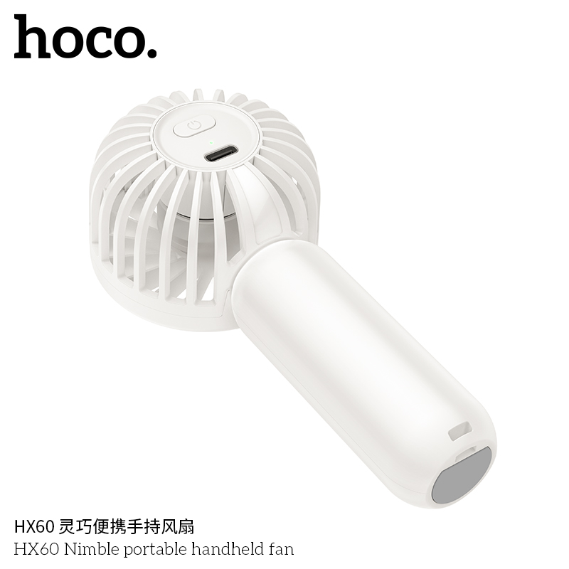 Quạt cầm tay làm mát Hoco HX60 (3-7h)