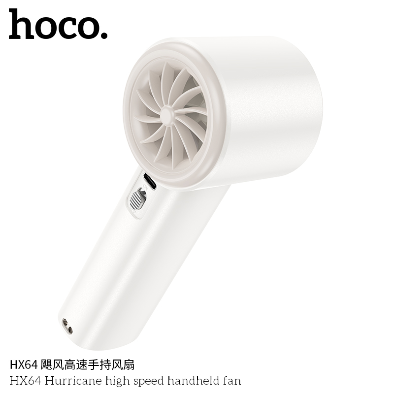 Quạt cầm tay Hoco HX64 tốc độ cao