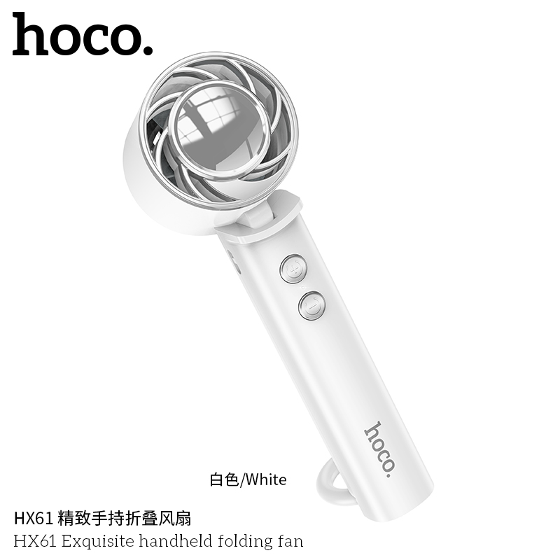 Quạt cầm tay Hoco HX61 gấp gọn