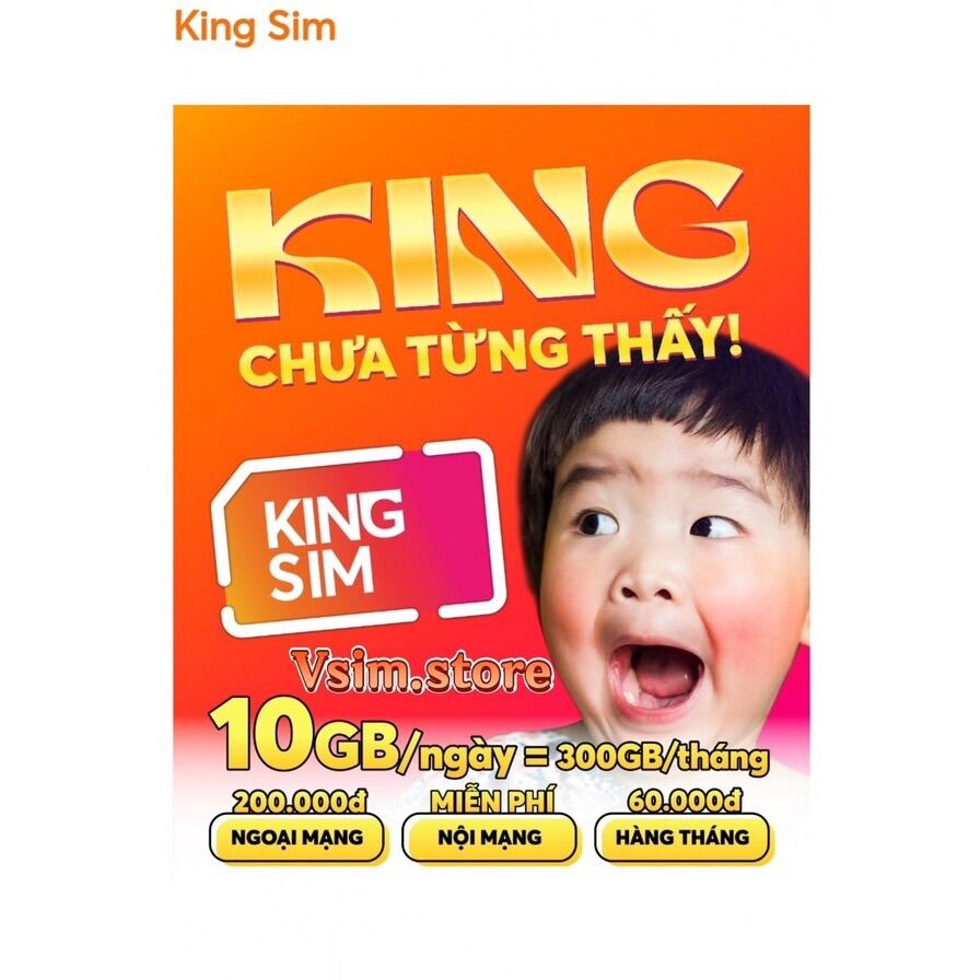 Sim vietnam mobile King sim số đẹp 170k