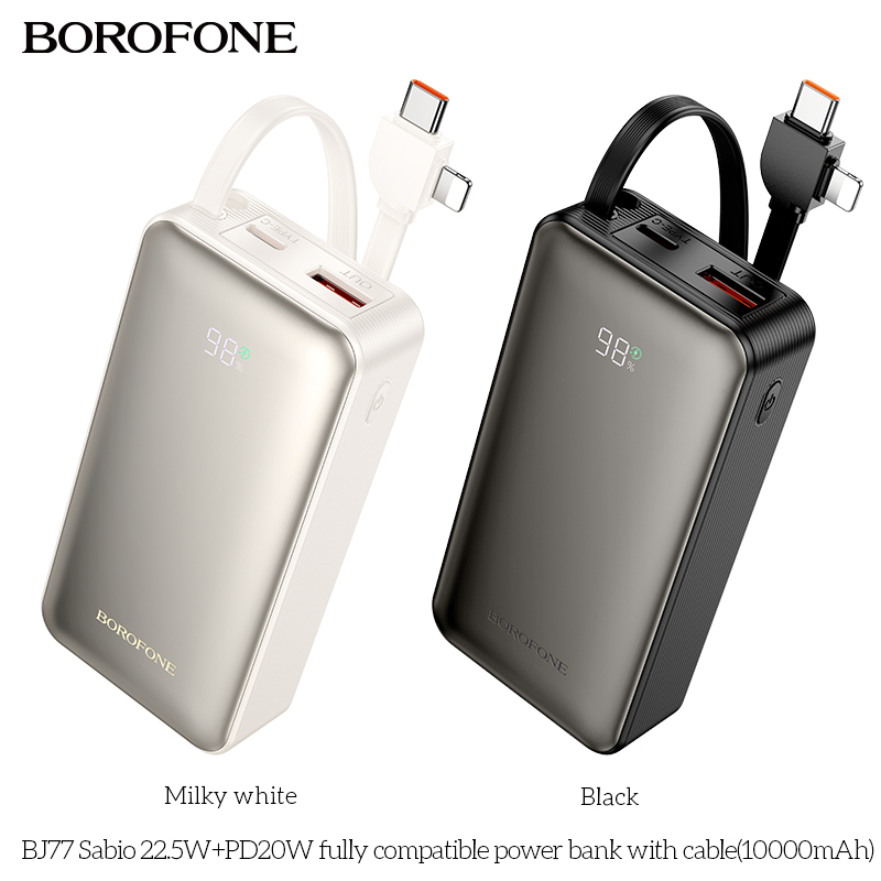 Pin sạc dự phòng Borofone BJ77 10.000 mah