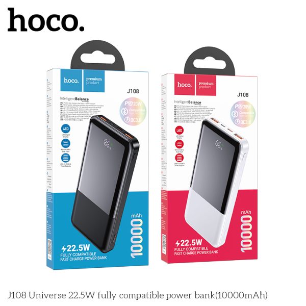 Pin Sạc dự phòng Hoco J108 22.5w 10.000mah