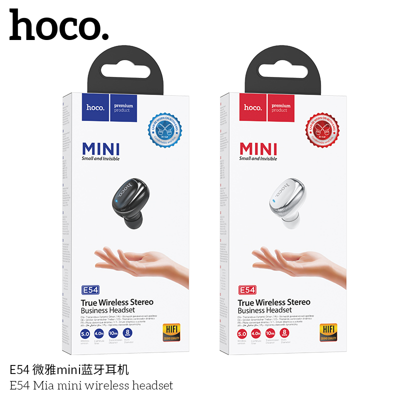 Tai nghe Bluetooth 1 tai Hoco E54