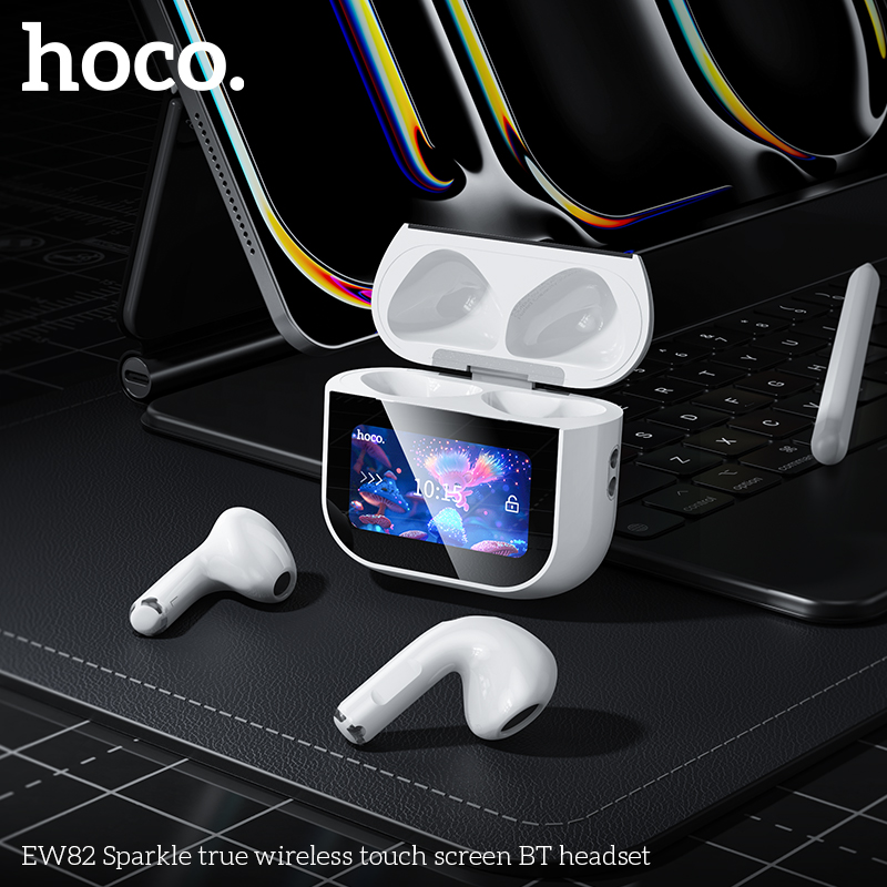 Tai nghe bluetooth Hoco EW82 có màn hình led