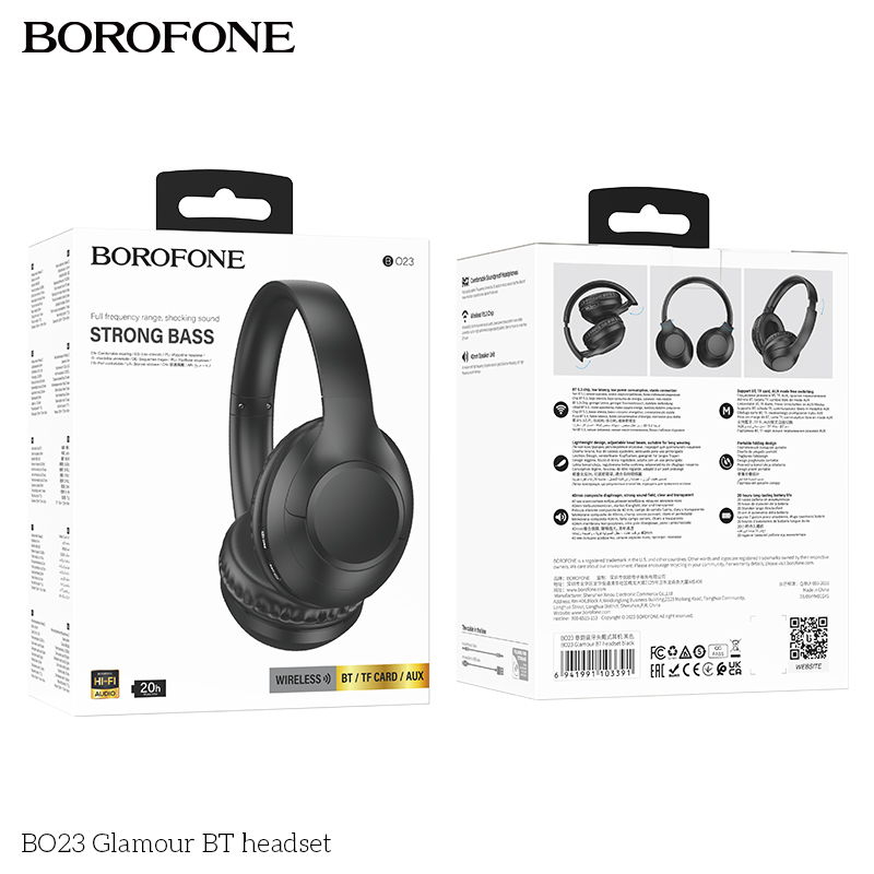 Tai nghe bluetooth chụp tai Borofone BO23