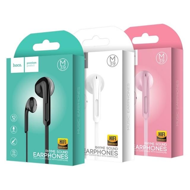 Tai nghe dây Hoco M39 đầu tròn 3.5 Trọng phú mobile