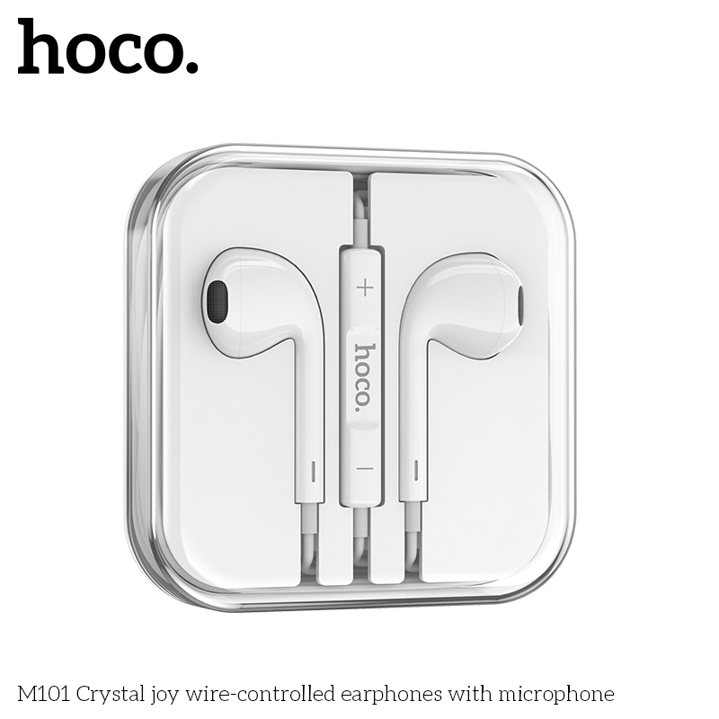 Tai nghe dây Hoco M101 Max đầu tròn 3.5