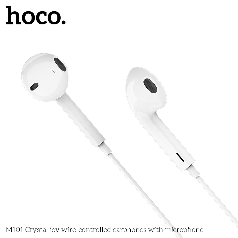 Tai nghe dây Hoco M101 Max đầu tròn 3.5