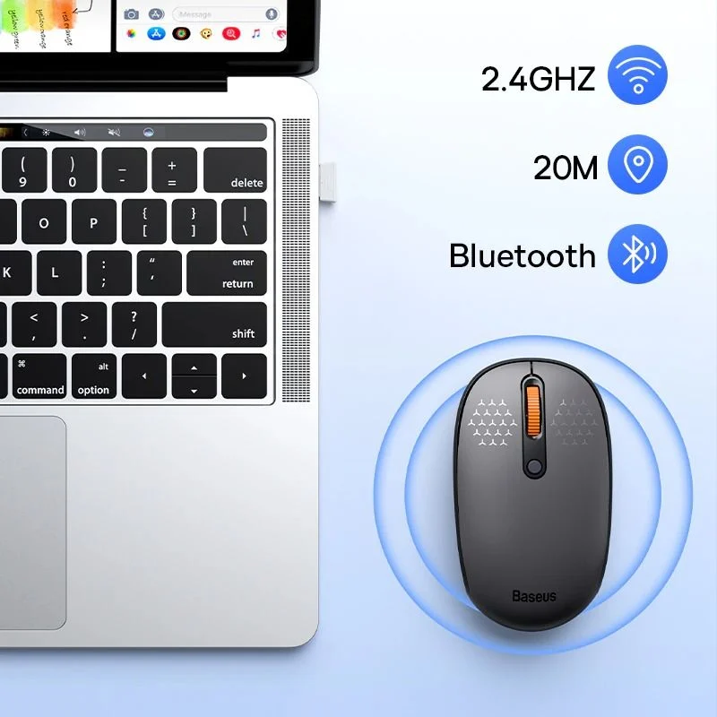 Chuột Máy Tính Thông Minh Baseus Creator Wireless Mouse 3 chế độ