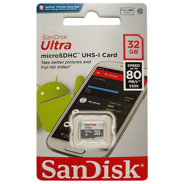 Thẻ Nhớ Micro SanDisk nhỏ