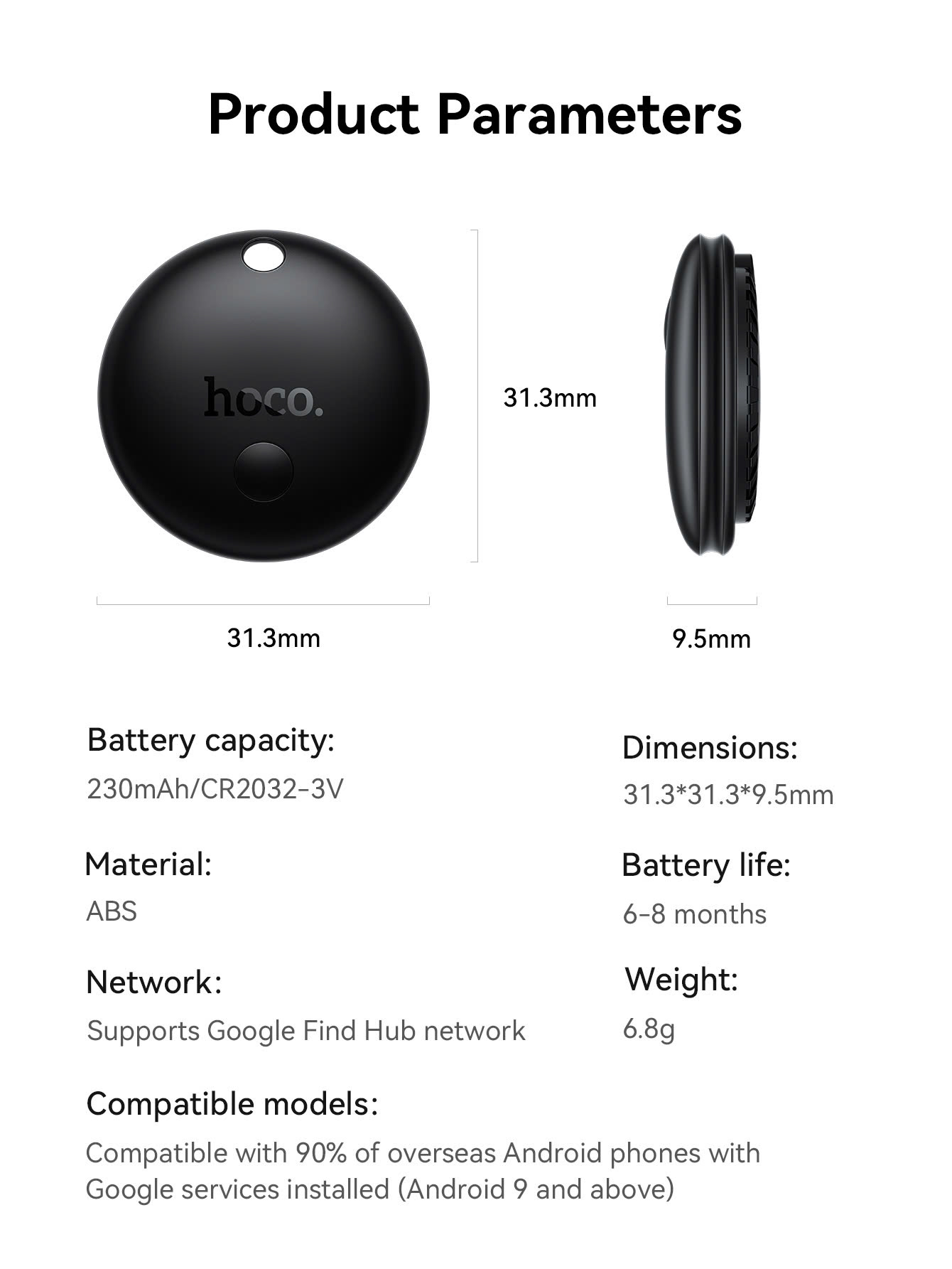 Thiết bị định vị Hoco E93A (có hổ trợ Android)