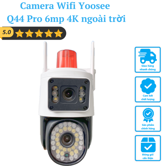 Camera Ip 2 Màn Hình Yoosee Q44, QPT309