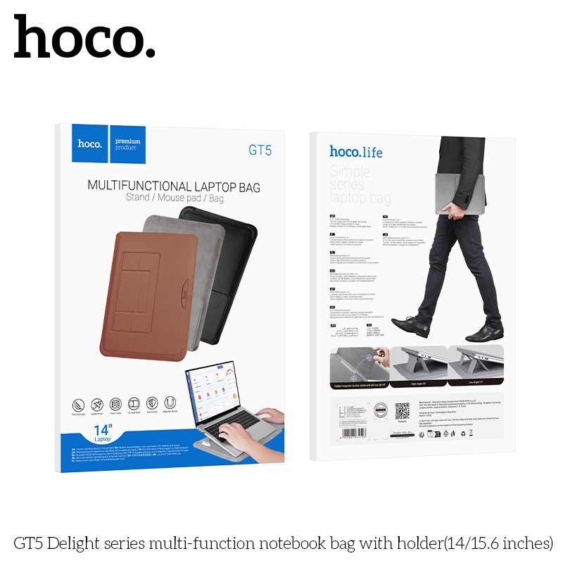Túi Đựng Laptop, Ipad Hoco GT5 14 Inches đa năng