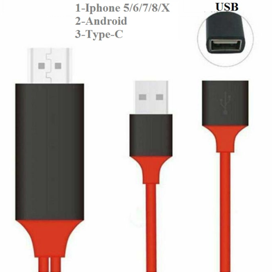 Cáp Hdmi Apple Phone To Tv Hdmi Cable Belkin Ultra HD High Speed