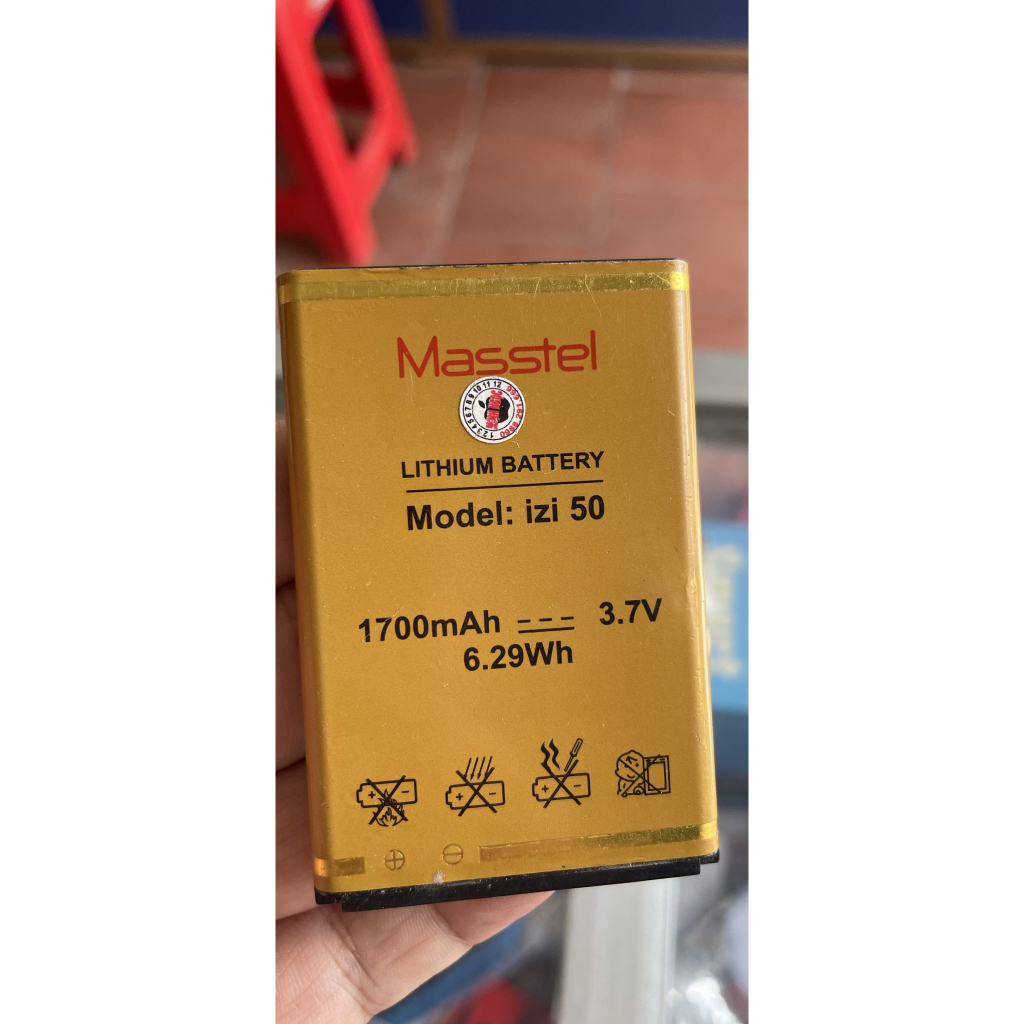 Pin Điện thoại Masstel zi 25, izi 25, Masstel 12 chung nhiều đời mobell, fome...