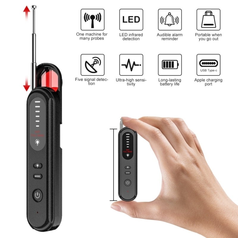 Máy T15 Dò Sóng Phát Hiện Camera Theo Dõi, Định vị GPS, Nghe Lé.n