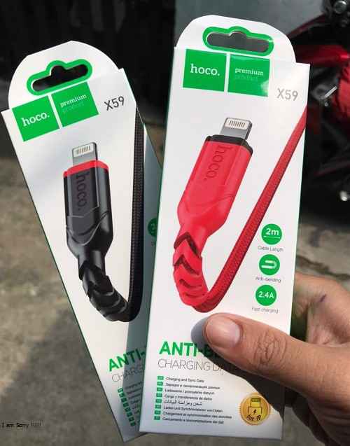 Cáp sạc nhanh HOCO 20w X59 3m typeC-Lighting