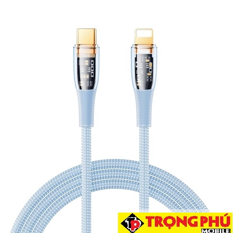 Cáp sạc Iphone 20w trong dây dù 150k - typeC-Lighting