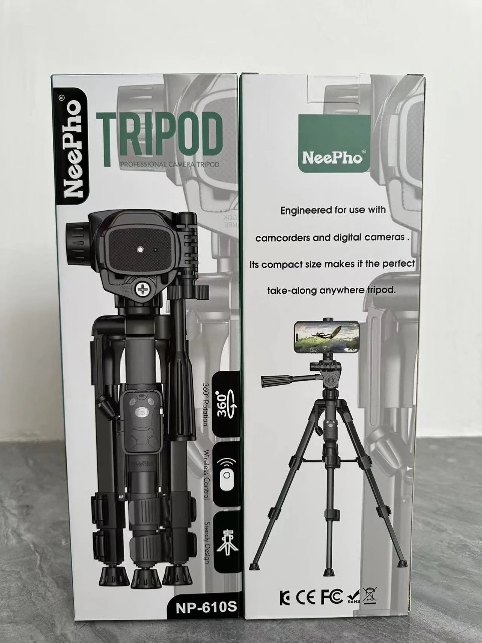 Gậy chụp hình 3 chân  tripod NP-610s Trọng phú mobile