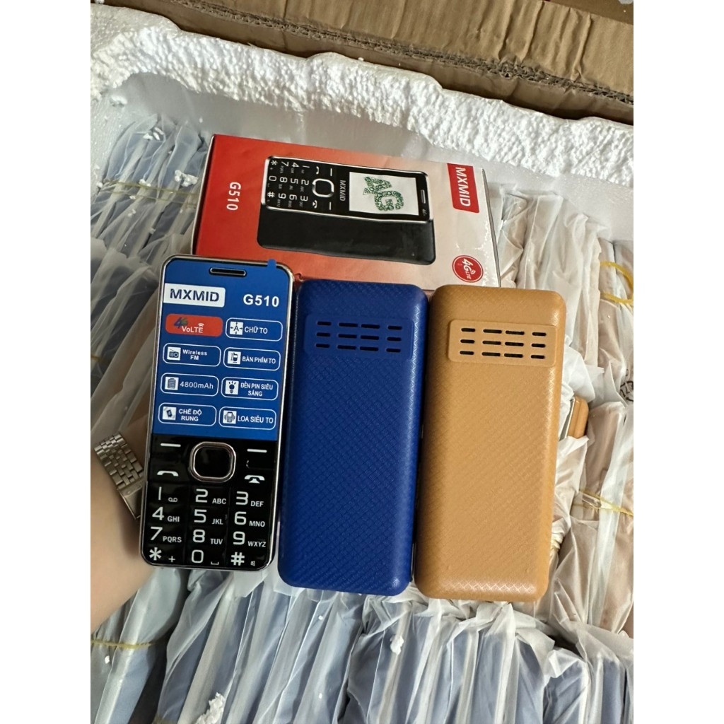 Điện thoại Người già MXMID G510 4G - Sóng 4G chuẩn